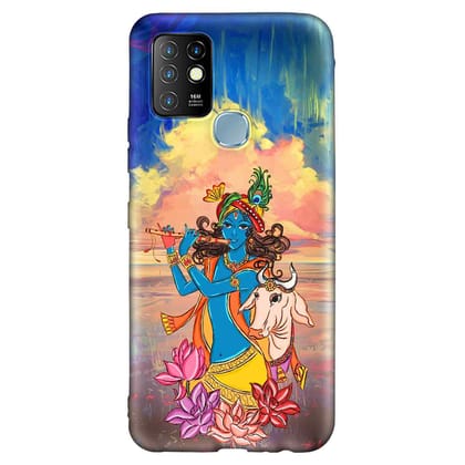 Lord Krishna HOT 10 Premium Embossed Mobile cover
