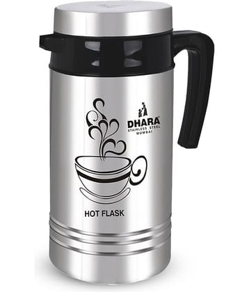Dhara Stainless Steel Tea Star 800 Steel Carafe 800 ml