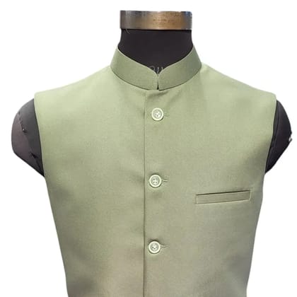 Plain Neta ji Wascket  ( Size : 34  -  Colours :  Deco )