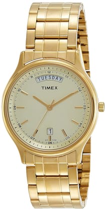 Timex Beige Dial Men Analog Watch - TW0TG5908-Beige
