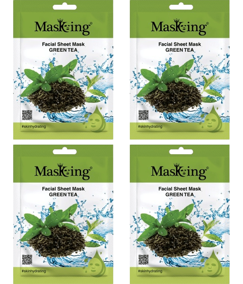 Masking - Fairness Sheet Mask for Combination Skin ( Pack of 4 )