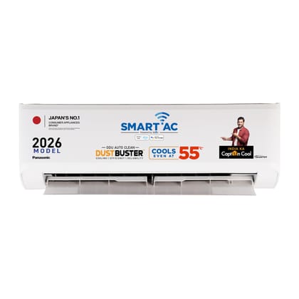 Panasonic 1.0 Ton 3 Star,New star rated,Premium WiFi Inverter Smart Split AC(DustBuster Tech,Matter Enabled, AI, Higher Airflow, Copper Cond.,8-1 Convertible, 2-Way,PM0.1 Filter,CS/CU-SU12BKY3W,White) Panasonic 1.0 Ton 3 Star,New star rated,Premium WiFi Panasonic 1.0 Ton 3 Star,New star rated,Premium WiFi Inverter Smart Split AC(DustBuster Tech,Matter Enabled, AI, Higher Airflow, Copper Cond.,8-1 Convertible, 2-Way,PM0.1 Filter,CS/CU-SU12BKY3W,White) Panasonic 1.0 Ton 3 Star,New star rated,Premium WiFi