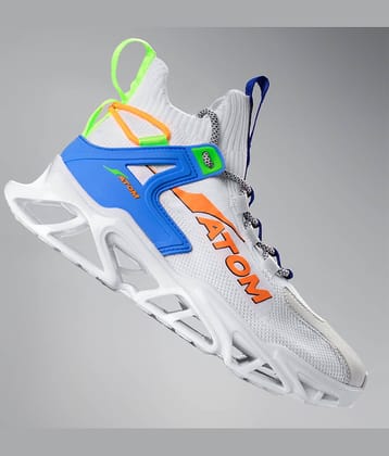ATOM Hollow Man White Men's Sneakers