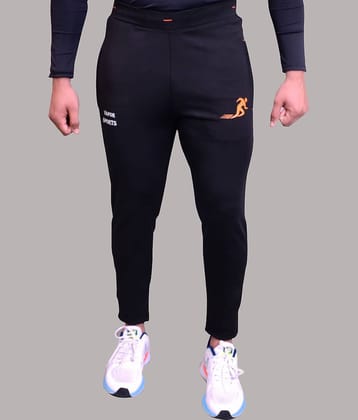 VAPOR SPORTS - Black Polyester Men's Trackpants ( Pack of 1 )