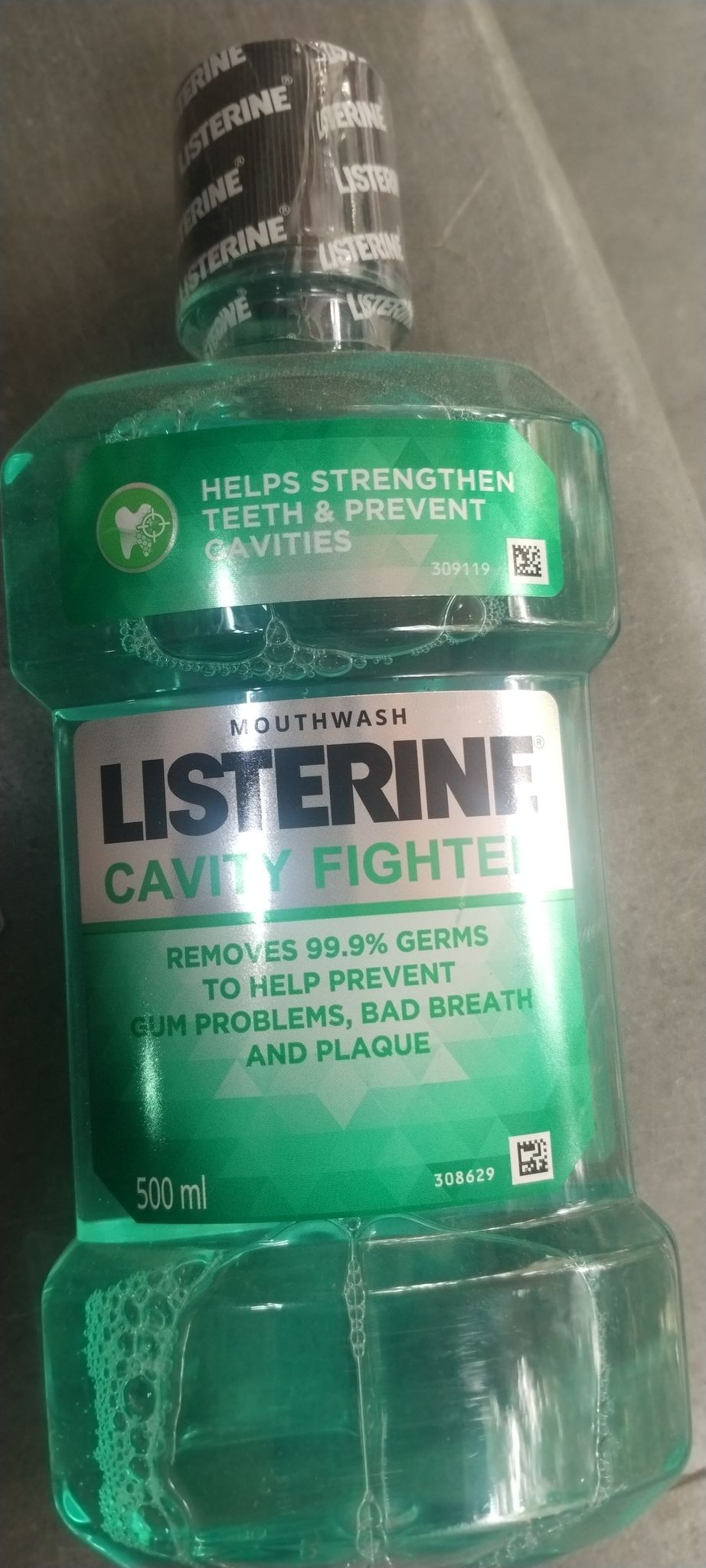 Listerine cavity fighter 