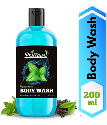 Phillauri Tea tree and Peppermint Oil Body Wash, 200 ml