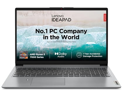 Lenovo IdeaPad Slim 1 AMD Ryzen 3 7320U 15.6" HD Thin and Light Laptop (8GB/512GB SSD/Windows 11 Home/MS Office 2021/1Yr ADP Free/Cloud Grey/1.58Kg), 82VG00JJIN Lenovo IdeaPad Slim 1 AMD Ryzen 3 7320U 15.6" HD Thin and Light Laptop (8GB/512GB SSD/Windows Lenovo IdeaPad Slim 1 AMD Ryzen 3 7320U 15.6" HD Thin and Light Laptop (8GB/512GB SSD/Windows 11 Home/MS Office 2021/1Yr ADP Free/Cloud Grey/1.58Kg), 82VG00JJIN Lenovo IdeaPad Slim 1 AMD Ryzen 3 7320U 15.6" HD Thin and Light Laptop (8GB/512GB SSD/Windows