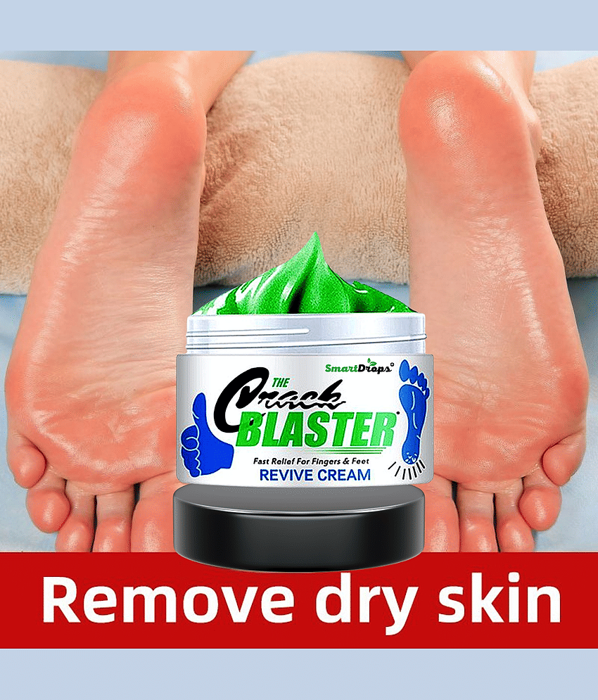 Smartdrops Cracked Heel Repair Cream Feet Cream Foot Cream ( 100 g ) Pack of 2