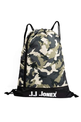 JJ Jonex Multicolour Army Design Reversible Polyester Drawstring Bag JJ Jonex Multicolour Army Design Reversible Polyester Drawstring Bag