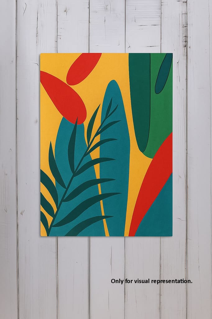 Dbeautify's Traditional Painting Board – Tropical Leaves DIY