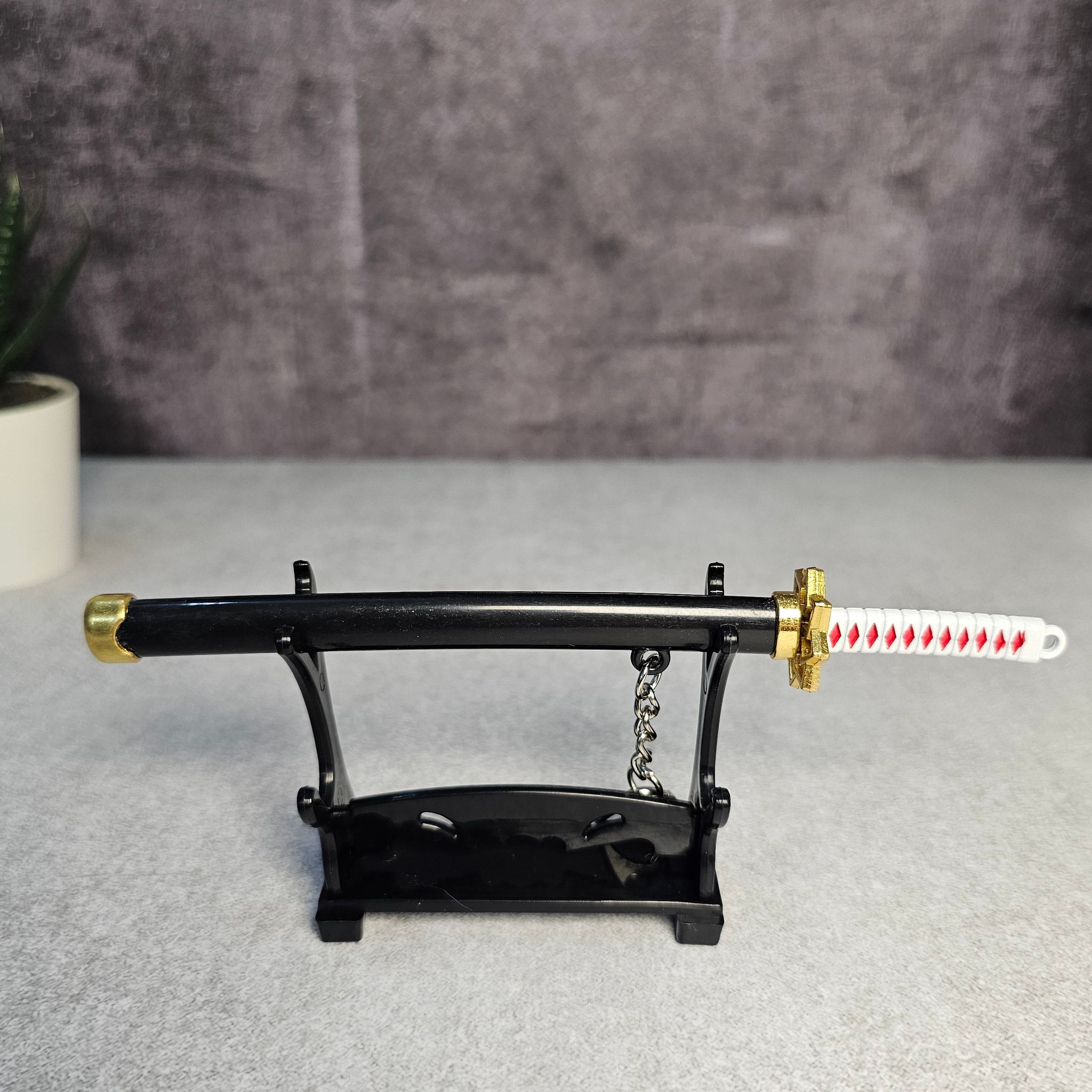 Katana Keychain (Black)