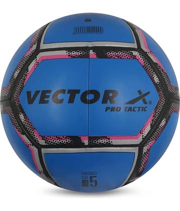 Vector X - Blue Synthetic Leather Football ( Pack of 1 )