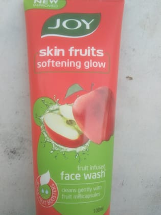 Joy skin fruit face wash softening glow