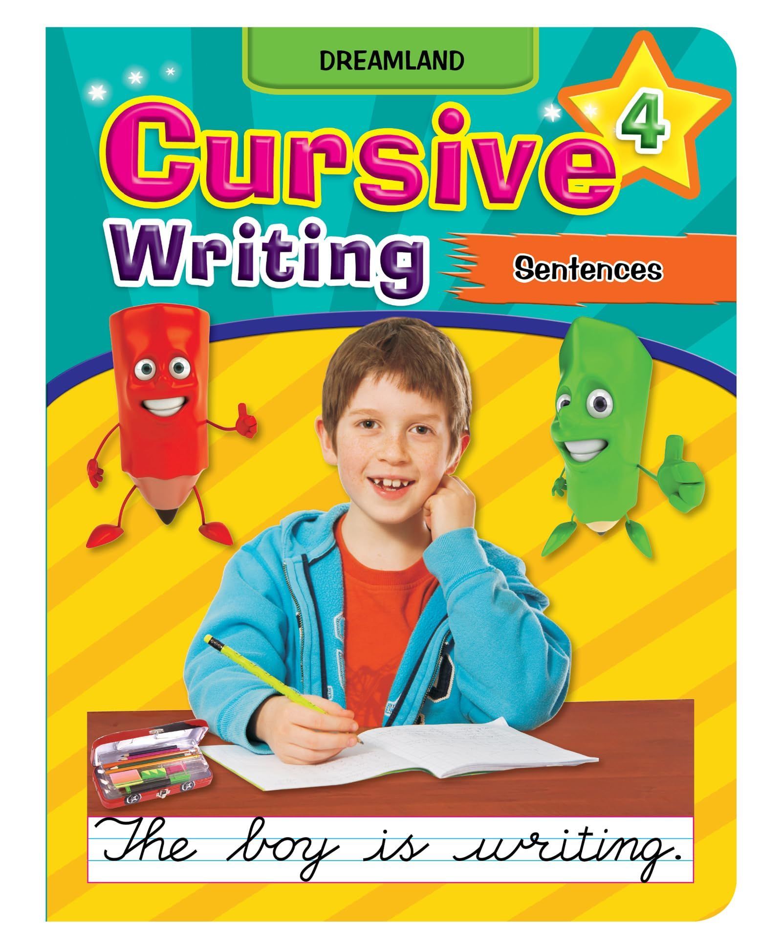 Cursive Writing - Book 4 [Paperback] Dreamland Publications