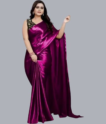 JULEE Banarasi Silk Embellished Saree With Unstitched Blouse Piece ( Black )
