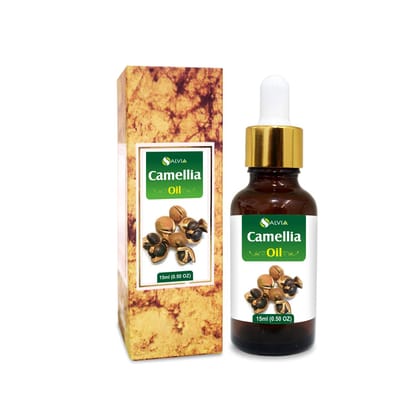 Salvia Camellia (Camellia Oliefera) Oil 100% Pure & Natural Undiluted Essential Oil - 15ml Salvia Camellia (Camellia Oliefera) Oil 100% Pure & Natural Undiluted Essential Oil - 15ml - Clear / 15 ml (Pack of 1)