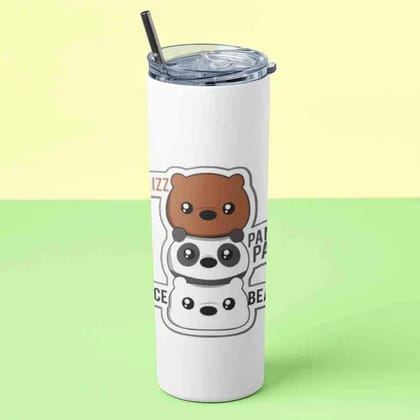 Bear Metal Tumbler (600ml)
