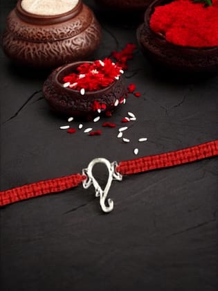 Auspicious Ganesha Moli Rakhi