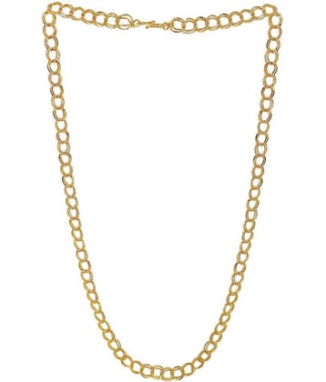 SHANKH-KRIVA Gold Plated Chain ( Set of 1 )
