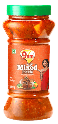 9am Mixed Pickle, 450 gm - Buy 1 Get 1 Free