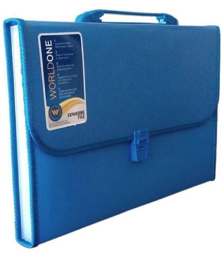 Bluedeal - Blue Expandable File ( Pack of 1 )