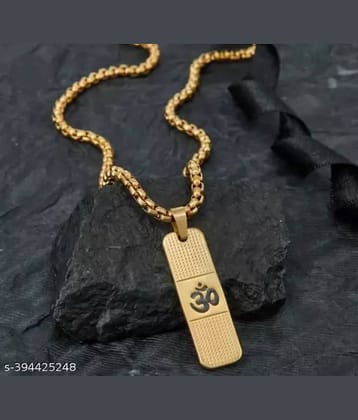 KRIMO Gold Pendant set ( Pack of 1 )