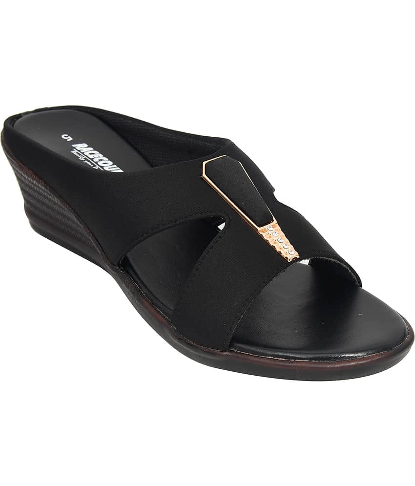 Racecourse - Black Women's Slip On Heels