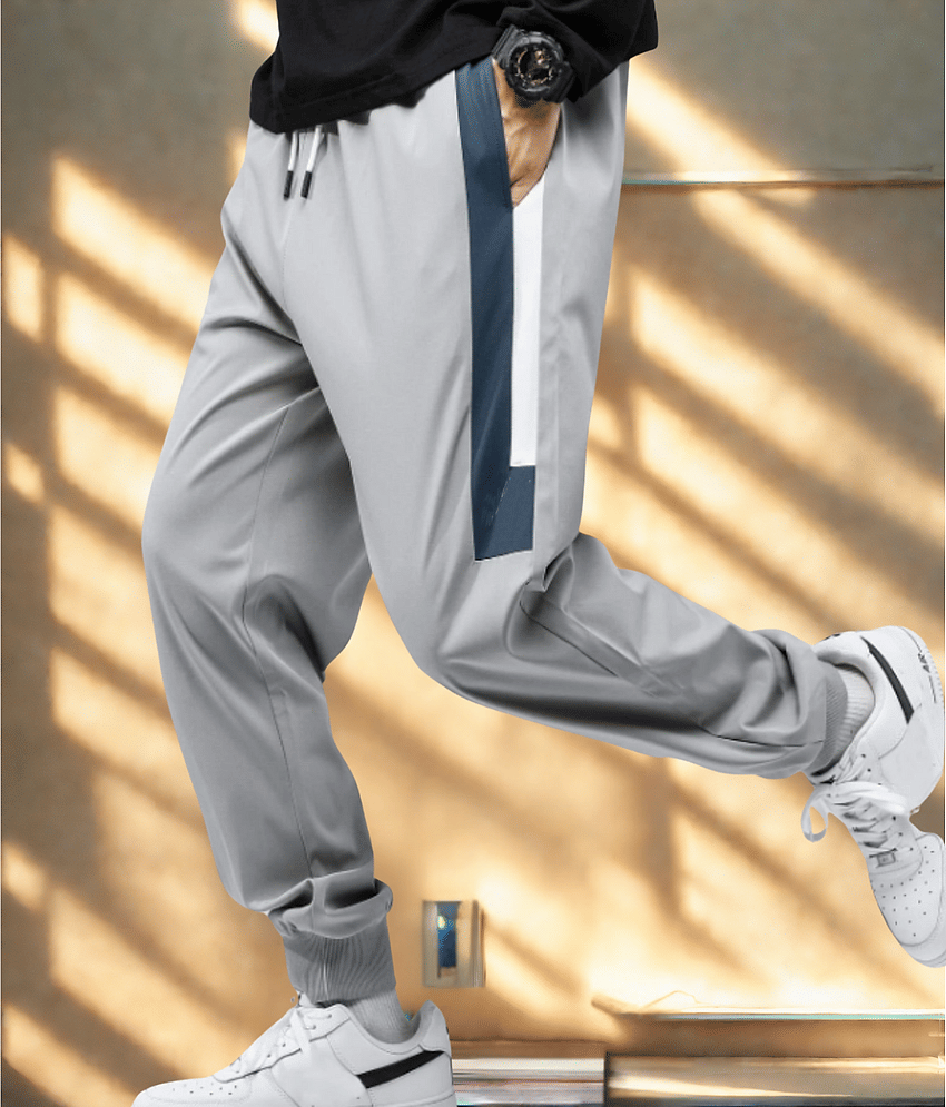 Forbro Light Grey Polyester Men's Joggers ( Pack of 1 )