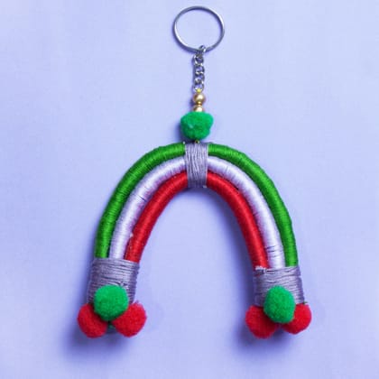 My Garden Rainbow Key ring/Bag Charm