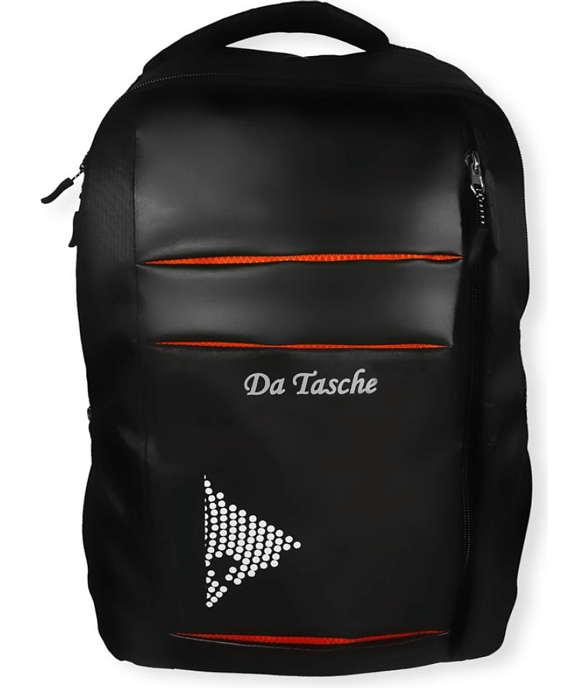 Da Tasche - Black Polyester Backpack For Kids
