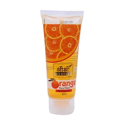 Sri Sri Tattva Orange Face Wash - Feel of Freshness, 60 ml