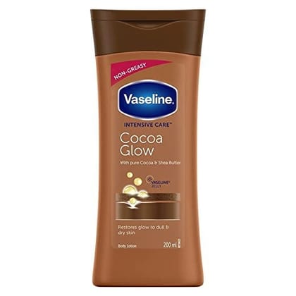 Vaseline Intensive Care Cocoa Glow Body Lotion, 200 ml