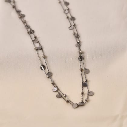 Peninsula Necklace-Silver / 20"