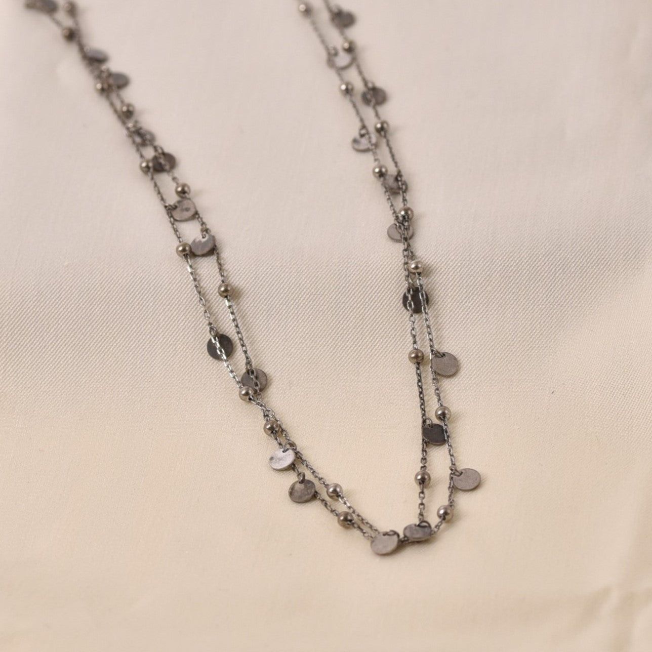 Peninsula Necklace-Silver / 20"