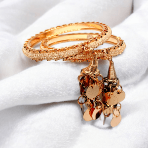 Elegant Gold Bangles