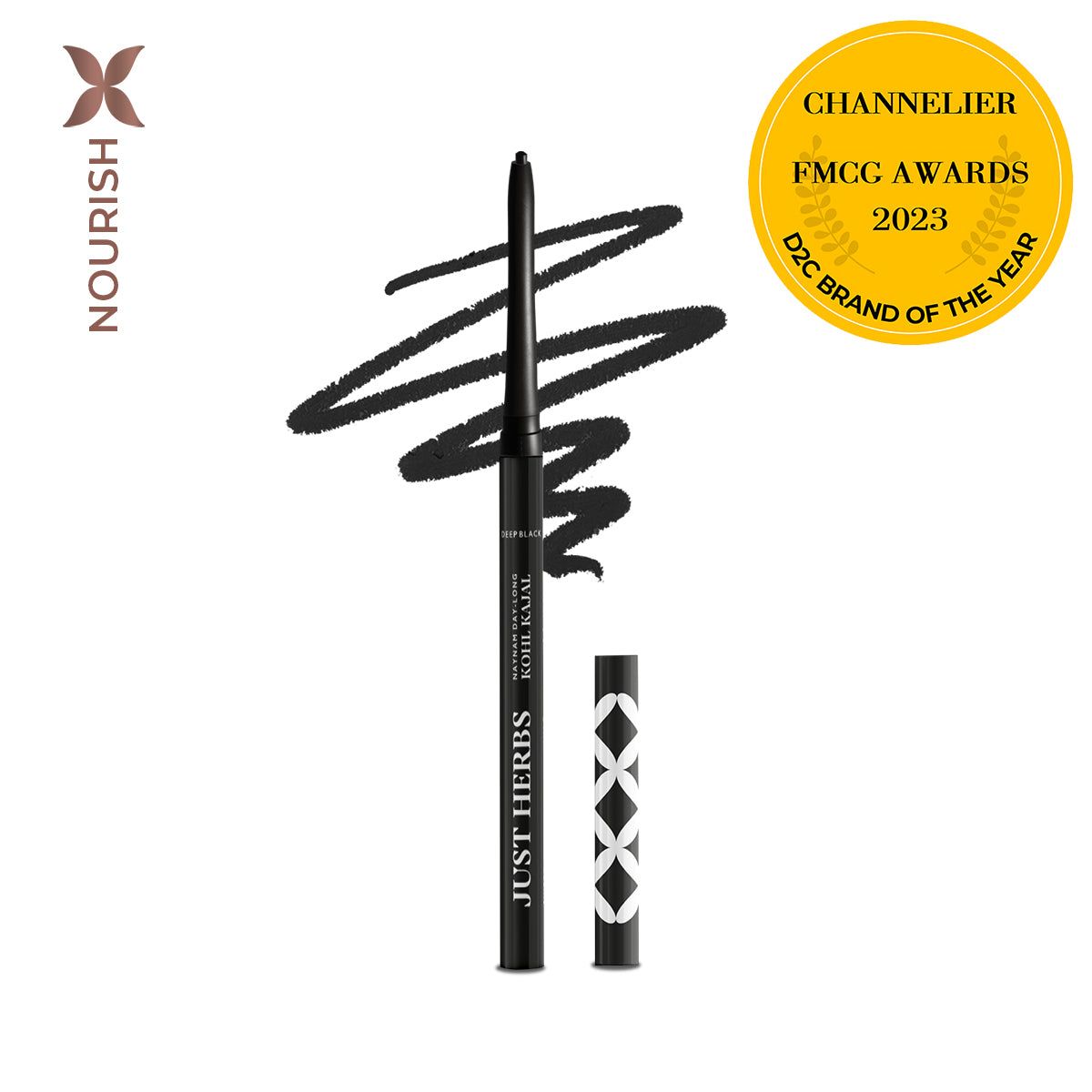 Naynam Day Long Retractable Kajal Naynam Day Long Retractable Kajal - Black