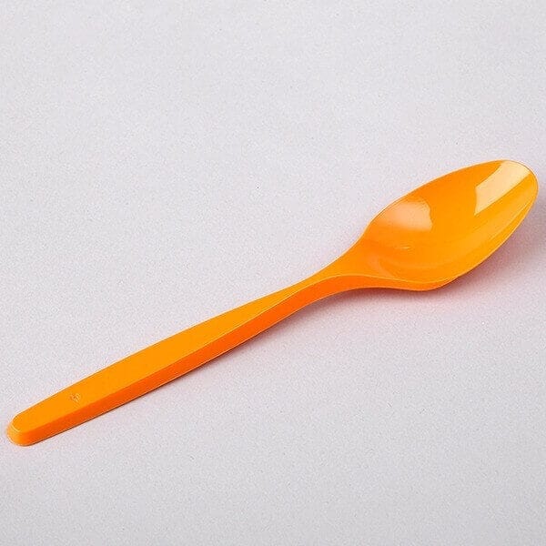 Spoons Premium Plastic Orange - 20CT - Party and Festive Needs | Buy online on ZillyBuy