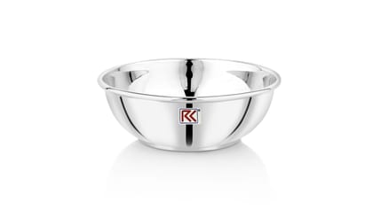 RK Premium Designer Curved Rim Stainless Steel Curry Dal Bowl Set of 6 | Serving Dessert Vegetable Soup Wati Vati Bowls Katori Rasgulla Bowls Steel Set | Polished Kitchen & Dining Size 5.5 RK Premium Designer Curved Rim Stainless Steel Curry Dal Bowl Set of 6 | Serving Dessert Vegetable Soup Wati Vati Bowls Katori Rasgulla Bowls Steel Set | Polished Kitchen & Dining Size 5.5