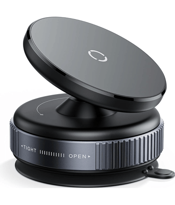 SKYVILLA Dashboard & Windshield Magnetic Car Mobile Holder - Black