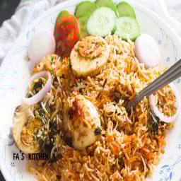 Egg biryani