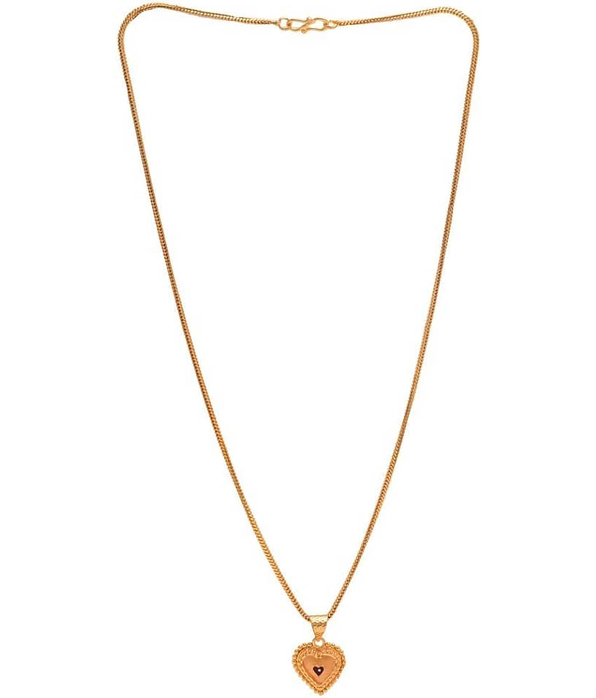 Jewar Mandi - Golden Pendant ( Pack of 1 )