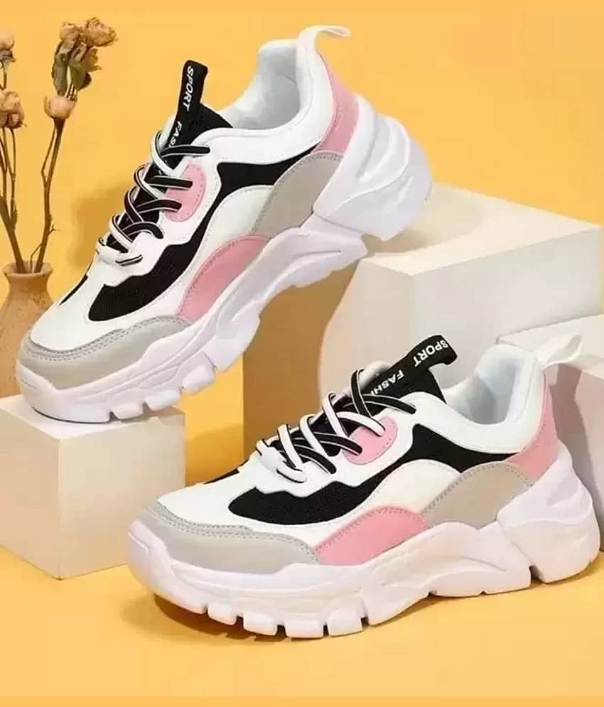 Fabbmate White Women's Sneakers