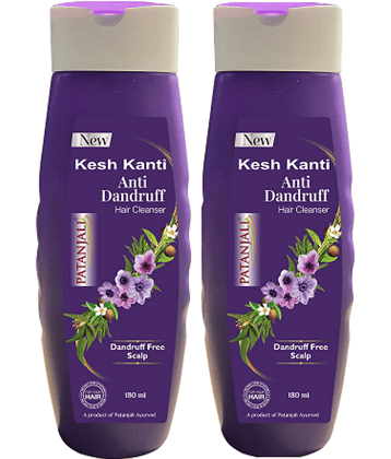 Kesh Kanti Anti Dandruf Hair Cleanser 180 ml (Pack of 2)
