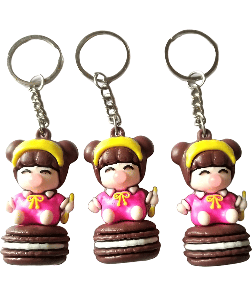 Cailyn - Multi Color Key Chain ( Pack of 3 )