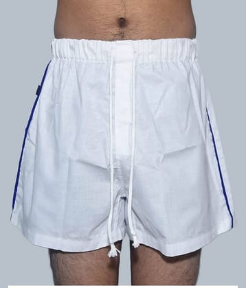 DESHBANDHU DBK Pack of 1 Cotton Briefs For Men's ( White )