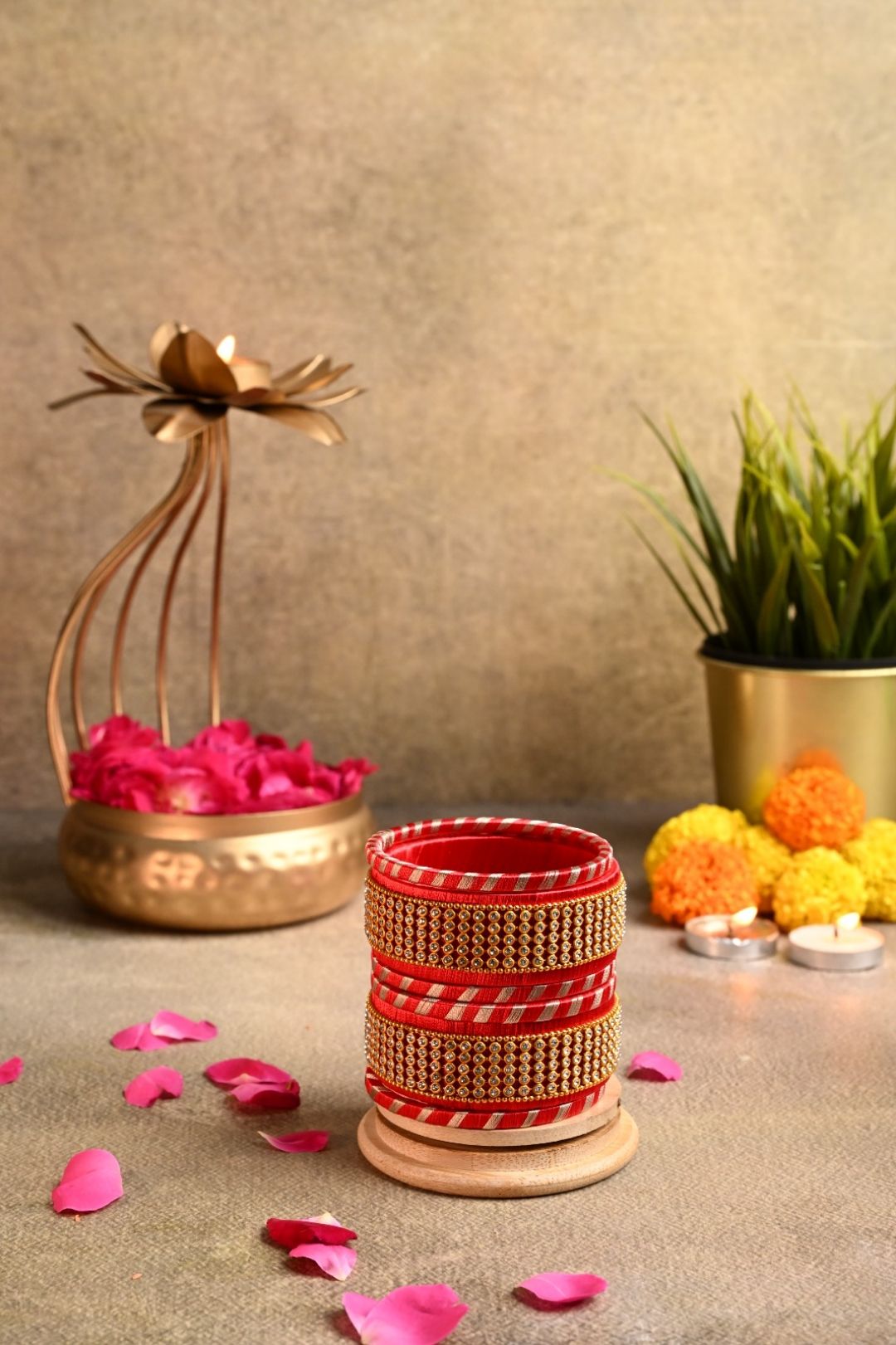 Bangle (Red Kada)- 2*4