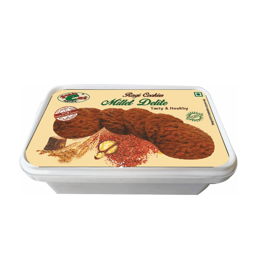 Just Eat Millet Delite (Ragi Cookies), 150 gm
