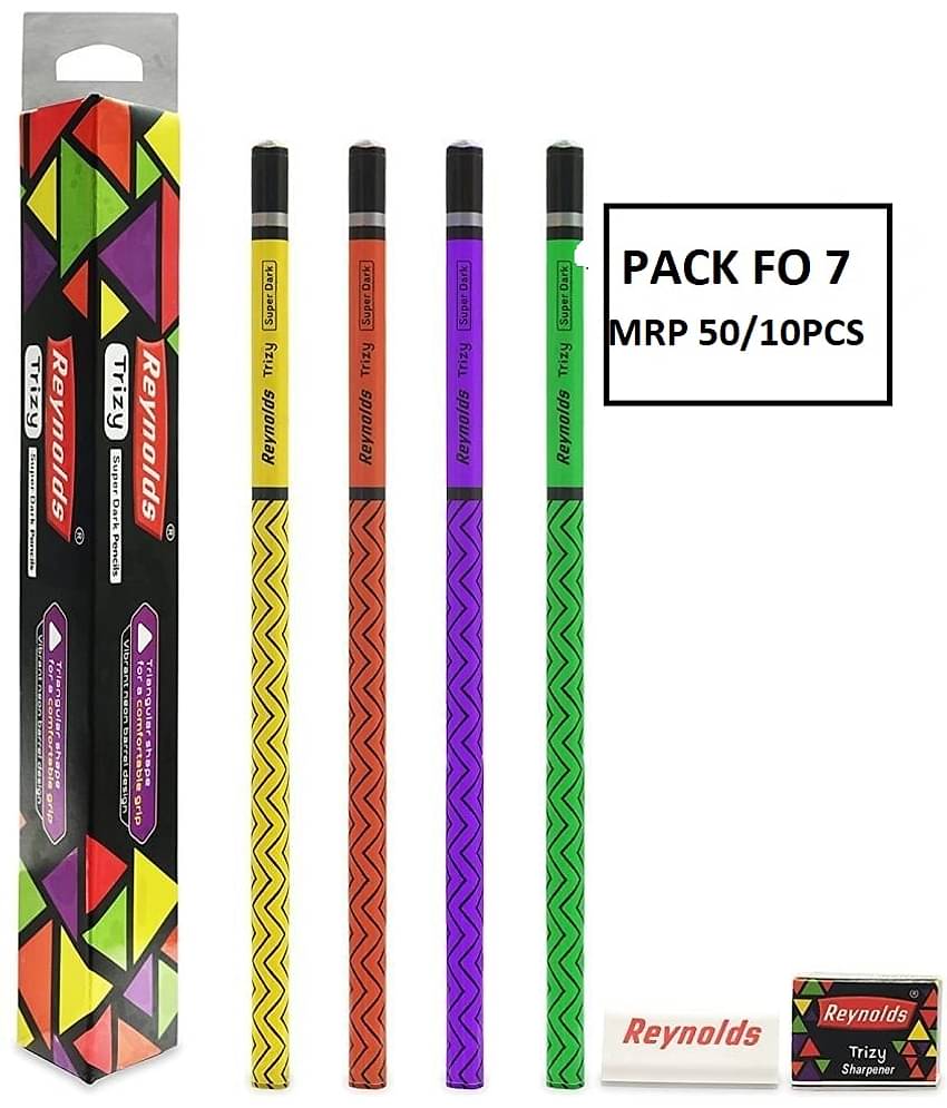 Reynolds Trizy Wc Pencil 10 Pcs (Pack of 7)