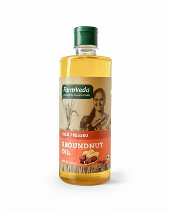 Groundnut Oil (Cold Pressed) - 500 ml