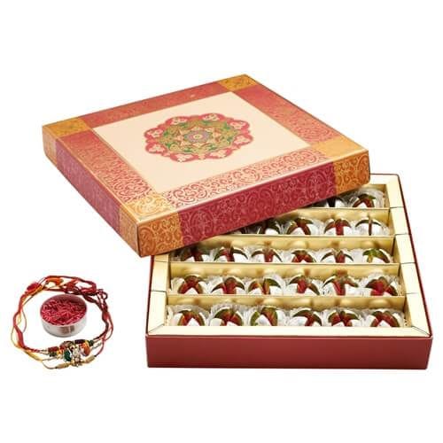GHASITARAM'S  Dryfruit Anarkali Mithai Box, 400 gm